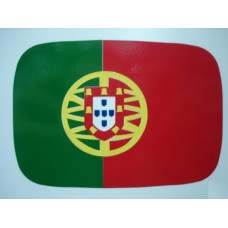 Bandeira portuguesa autocolante p/ tejadilho Mini